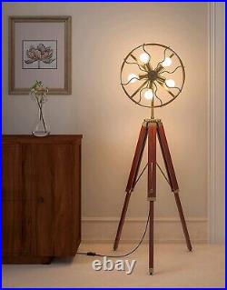 Vintage Theme Old Style Floor Lamp for Studio Photography Home Office Decoration