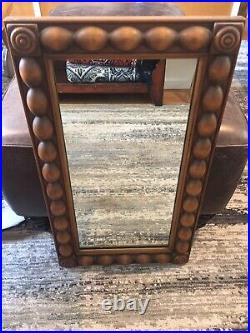 Vintage Three Mountaineers Federal Style Mirror OLDE PINE Finish 15x26
