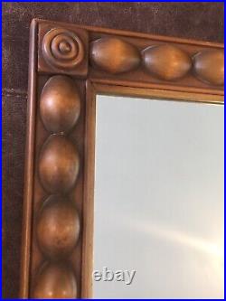 Vintage Three Mountaineers Federal Style Mirror OLDE PINE Finish 15x26