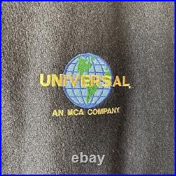 Vintage Universal Studios Varsity Jacket Leather Wool Bomber XL