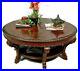 Vintage-Victorian-Old-World-Style-Round-Wood-Coffee-Table-01-nel