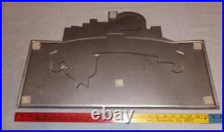 Vintage Wrigley Field Chicago Cubs Old Style Beer Embossed Metal Baseball Sign