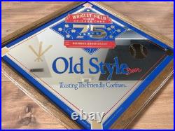 Vintage Wrigley Field Chicago Cubs Old Style Beer Sign 24 X 20