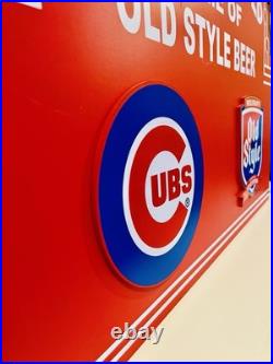 Vintage Wrigley Field & Old Style Marquee Sign (Extremely Rare) 31.5 X 24