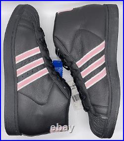 Vintage adidas Originals Pro Model II Black Pink 2004 104209 Size 11.5 NWOB Y2K