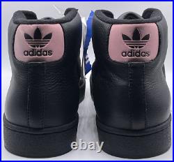 Vintage adidas Originals Pro Model II Black Pink 2004 104209 Size 11.5 NWOB Y2K