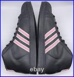 Vintage adidas Originals Pro Model II Black Pink 2004 104209 Size 11.5 NWOB Y2K