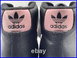 Vintage adidas Originals Pro Model II Black Pink 2004 104209 Size 11.5 NWOB Y2K