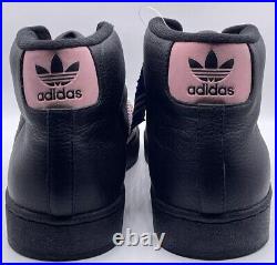 Vintage adidas Originals Pro Model II Black Pink 2004 104209 Size 12 NWOB Y2K