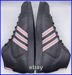 Vintage adidas Originals Pro Model II Black Pink 2004 104209 Size 12 NWOB Y2K