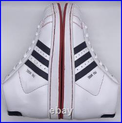 Vintage adidas Originals Pro Model II White Navy Red 2007 098903 Size 8.5 NWOB