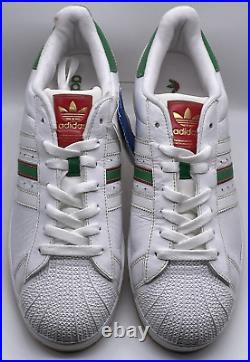 Vintage adidas Originals Superstar II White Snakeskin 2007 018769 Size 13 NWOB