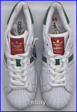 Vintage adidas Originals Superstar II White Snakeskin 2007 018769 Size 9.5 NWOB