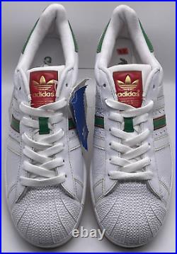 Vintage adidas Originals Superstar II White Snakeskin 2007 018769 Size 9.5 NWOB