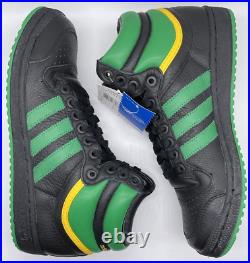 Vintage adidas Originals Top Ten Hi Celtics 2006 Green Yellow 012454 Size 8 NWOB