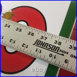 Vintage look Old Style Buy The Best Texaco Sign look hot rod garage art