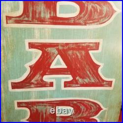 Vintage look Old Style Hand Painted Bar Sign hot rod garage art Weathered Patina Vintage look Old Style Hand Painted Bar Sign hot rod garage art Weathered Patina