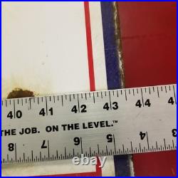 Vintage look Old Style Just Ahead Mobilgas Sign look hot rod garage art