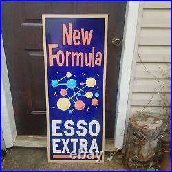 Vintage look Old Style New Formula Esso Extra sign hot rod garage art