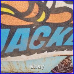 Vintage look Old Style Rusty Hijackers Sign hot rod garage art