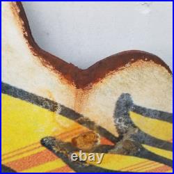 Vintage look Old Style Rusty Hijackers Sign hot rod garage art