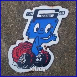 Vintage look Old Style Rusty Mr Gasket Corky Sign hot rod garage art Gasser