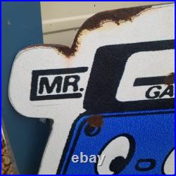 Vintage look Old Style Rusty Mr Gasket Corky Sign hot rod garage art Gasser
