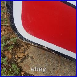 Vintage look Old Style Rusty Texaco Gasoline Gas Station Sign hotrod garage art