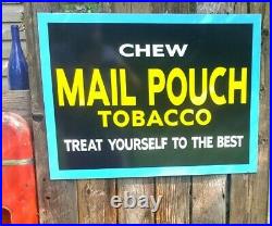 Vintage look Old Style mail pouch tobacco cigarettes Sign hot rod garage art