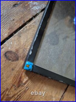 Vintage old Arts and Crafts style ARCO photo frame blue stones patent # Vintage old Arts and Crafts style ARCO photo frame blue stones patent #
