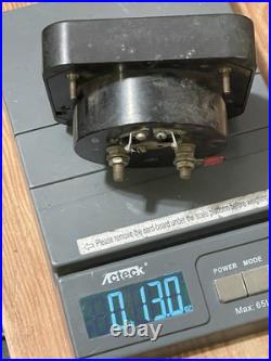 Vintage old-style Weston VU meter A-scale 4 x 4-1/4 Gates GE console