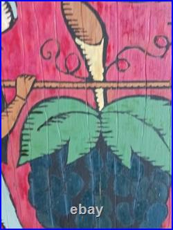 Vintage painting of sign Arts and Crafts style 1900-1915 Old English theme Vintage painting of sign Arts and Crafts style 1900-1915 Old English theme