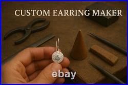 Vintage pink Sapphire Trillion Necklace Old Style Pendant 925 Sterling Silver