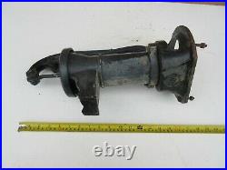 Vintage style old cast iron weathered small garden water pump ornament feature