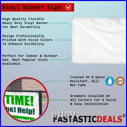 Vinyl Banner Multiple Options Hot Soup Caf Restaurant Bar Advertisement Outdoor