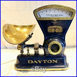 Vtg Antique 2lb Dayton Computing Scale 1906 Style 167 General Store Candy Old