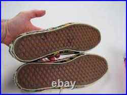 Vtg NOS 1992 Vans Style #95 4-Tone Rasta Made In USA Men's 7 Women's 8.5 90s