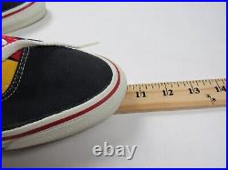 Vtg NOS 1992 Vans Style #95 4-Tone Rasta Made In USA Men's 7 Women's 8.5 90s