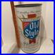 Vtg-Old-Style-Beer-Metal-Trash-Can-Heileman-s-Wisconsin-20-Tall-9-5-Diameter-01-ehmu