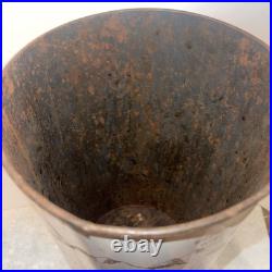 Vtg Old Style Beer Metal Trash Can Heileman's Wisconsin 20 Tall 9.5 Diameter