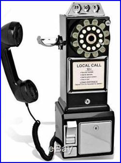 Wall Phone Retro Antique Payphone Rotary Style Vintage Old Fashion Gift Classic