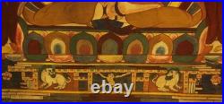 Wonderful Tibet Tibetan Vintage Old Buddhist Early Style Thangka Mahavairocana