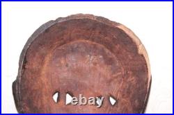 Wooden Wall Mask Antique Vintage Old Style Decorative Halloween Gifts