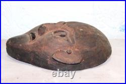 Wooden Wall Mask Antique Vintage Old Style Decorative Halloween Gifts