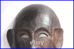 Wooden Wall Mask Vintage Old Style Antique Decorative Halloween Gifts