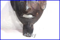 Wooden Wall Mask Vintage Old Style Antique Decorative Halloween Gifts