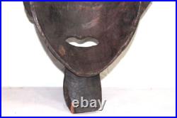 Wooden Wall Mask Vintage Old Style Antique Decorative Halloween Gifts